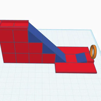 Dốc trượt bi Marble ramp