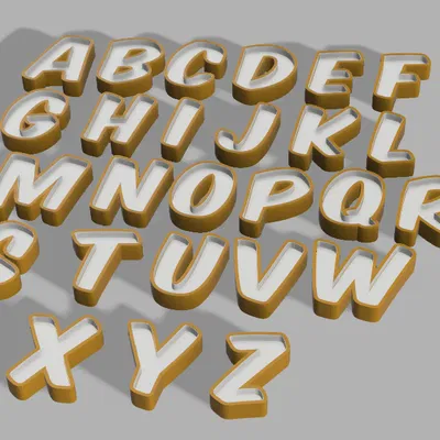 LED LAMP ALPHABET – Bộ chữ cái làm đèn LED theo tên