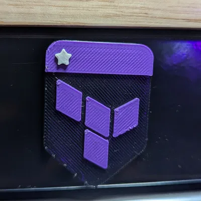 Nam châm huy hiệu Terraform Associate