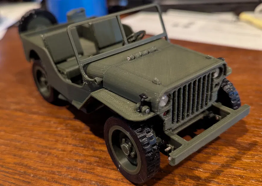 Một mẫu Willys Jeep khác (tỉ lệ 1/20) - Image 1