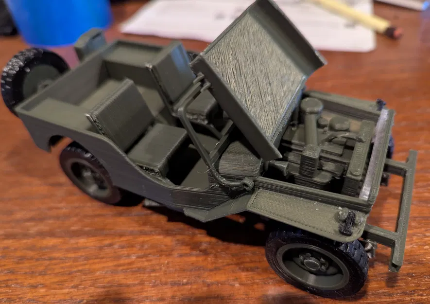 Một mẫu Willys Jeep khác (tỉ lệ 1/20) - Image 2