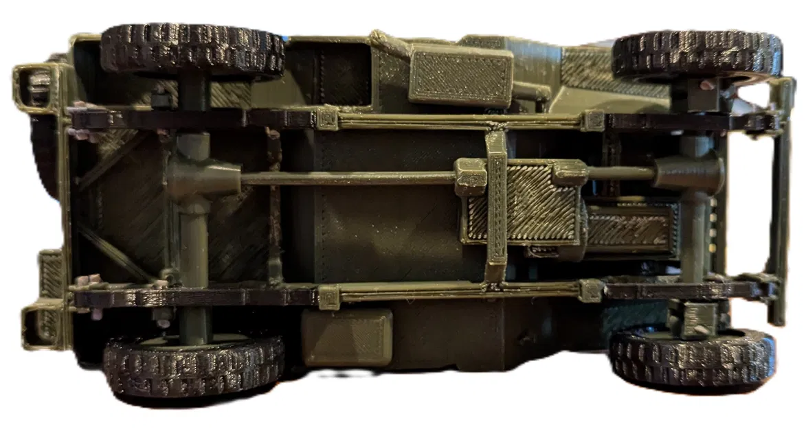 Một mẫu Willys Jeep khác (tỉ lệ 1/20) - Image 3