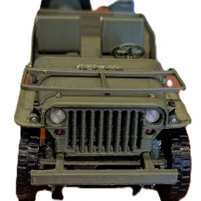 Một mẫu Willys Jeep khác (tỉ lệ 1/20)