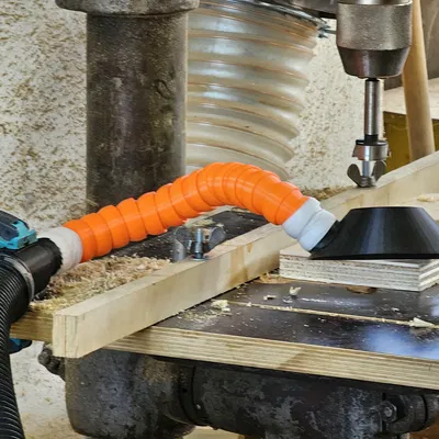 Bộ hút bụi cho máy khoan bàn/đứng (bench drill suction)