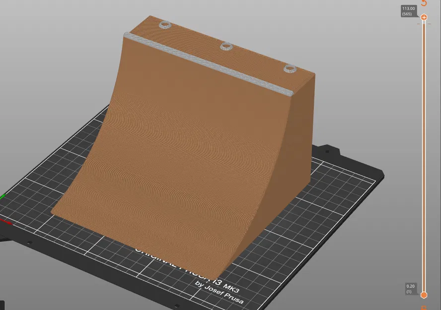 Dốc Fingerboard Quarter Pipe Ramp - Image 3