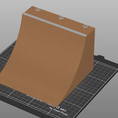 Dốc Fingerboard Quarter Pipe Ramp