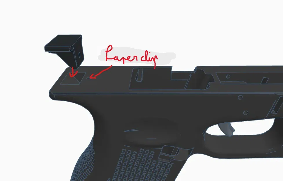 Replica Glock-18 CSGO/CS2 cỡ nhỏ, functional (tỉ lệ 50%) - Image 11