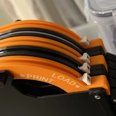 Hướng dẫn nạp filament MK4 MMU3 R4 Buffer (cơ chế trượt)