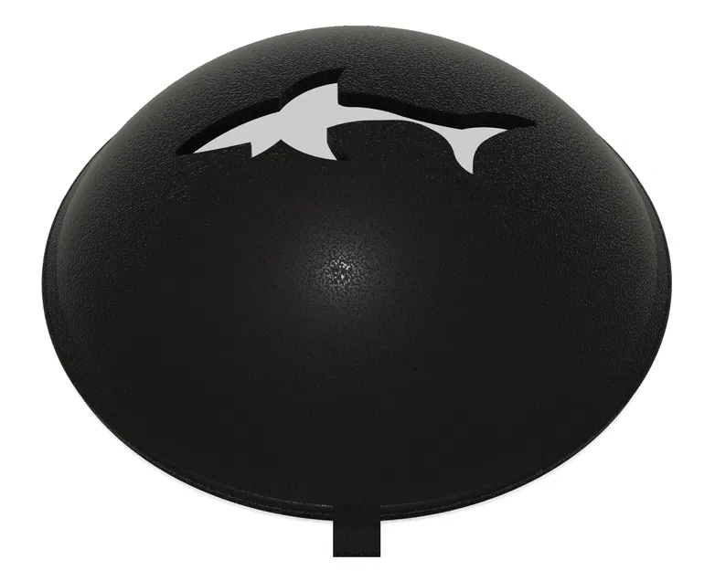 Golf - Golf Ball Stencil - Insert - Shark (Insert stencil bóng golf hình cá mập) - Image 2