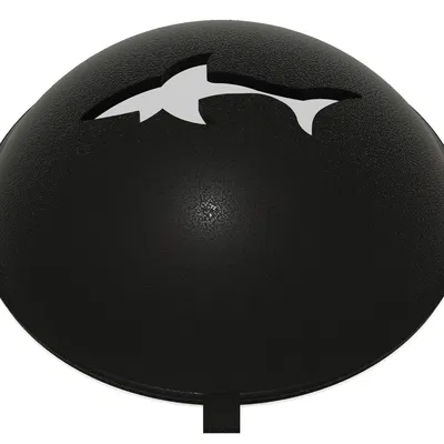 Golf - Golf Ball Stencil - Insert - Shark (Insert stencil bóng golf hình cá mập)