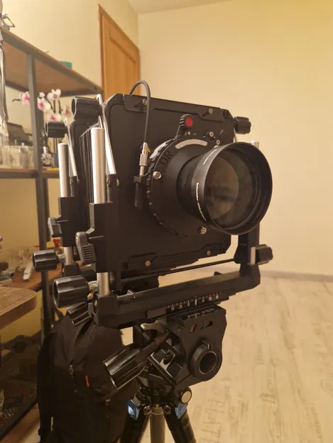 O.R. shutter / leaf shutter / shutter printable (màn trập lá in 3D) - Image 2