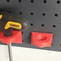 Holder tua vít cho pegboard (Pegboard screwdriver holder) - Thumbnail 2