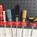 Holder tua vít cho pegboard (Pegboard screwdriver holder) - Thumbnail 3