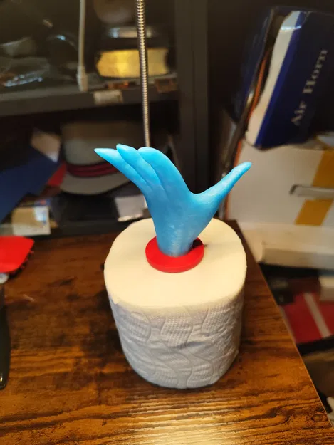 Ornament cuộn giấy vệ sinh phát sáng - Image 3