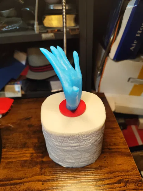 Ornament cuộn giấy vệ sinh phát sáng - Image 4