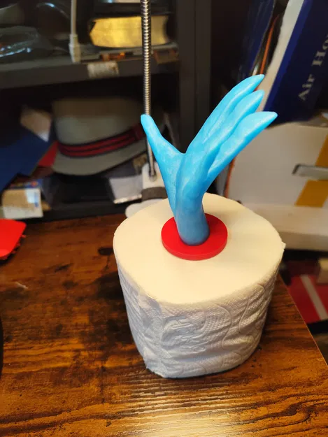 Ornament cuộn giấy vệ sinh phát sáng - Image 7