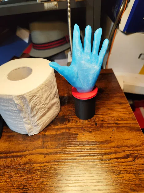 Ornament cuộn giấy vệ sinh phát sáng - Image 9