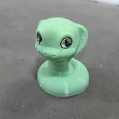 Rắn hổ mang dễ thương – tương thích mắt thủy tinh 6mm + 8mm