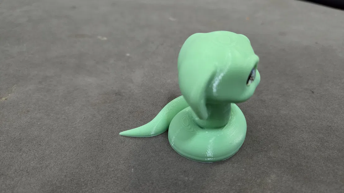 Rắn hổ mang dễ thương – tương thích mắt thủy tinh 6mm + 8mm - Image 8