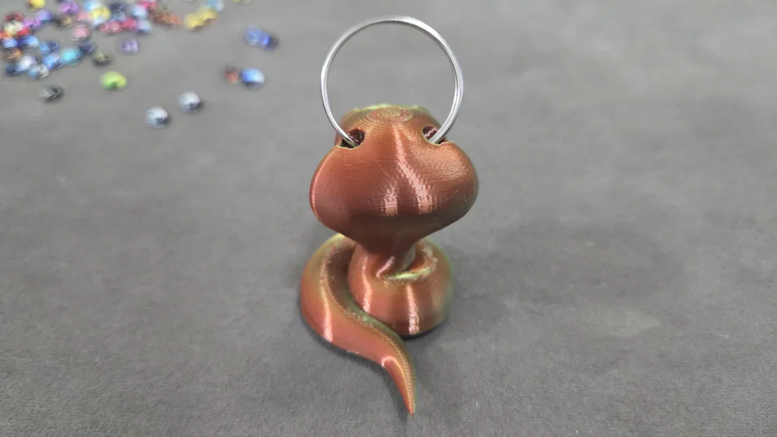 Rắn hổ mang dễ thương – tương thích mắt thủy tinh 6mm + 8mm - Image 16