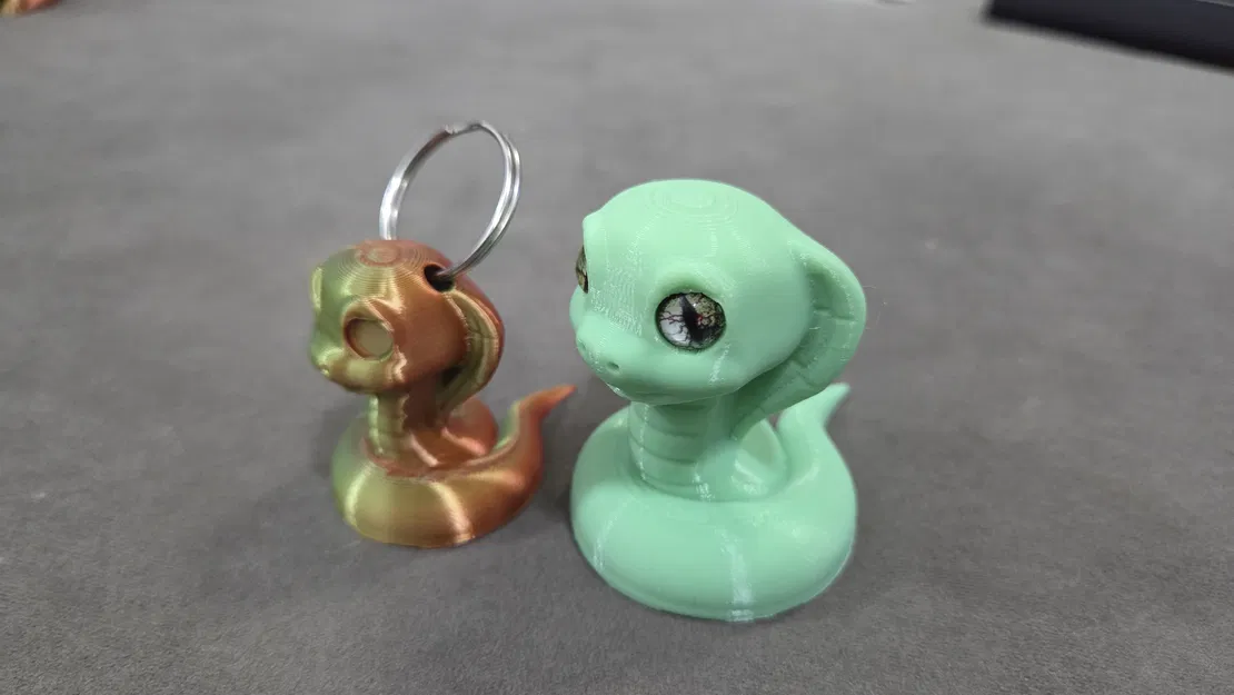 Rắn hổ mang dễ thương – tương thích mắt thủy tinh 6mm + 8mm - Image 17