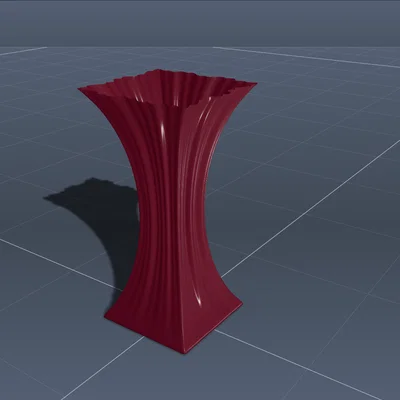 Bình hoa Parametric tuỳ biến hoàn toàn (Fully Customizable Parametric Vase)