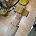 Woodworking round cutter – Dụng cụ tiện giảm đường kính đầu thanh gỗ tròn - Thumbnail 6