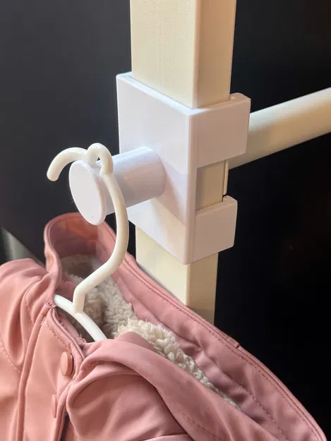 Phần nối mở rộng clothes rail cho IKEA Mittzon - Image 1