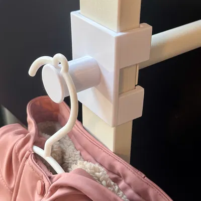 Phần nối mở rộng clothes rail cho IKEA Mittzon