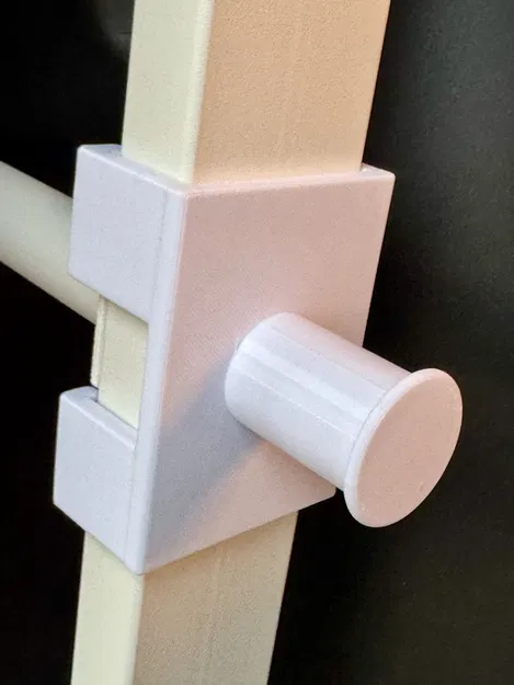 Phần nối mở rộng clothes rail cho IKEA Mittzon - Image 2