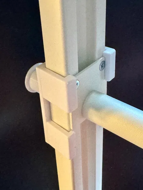 Phần nối mở rộng clothes rail cho IKEA Mittzon - Image 3