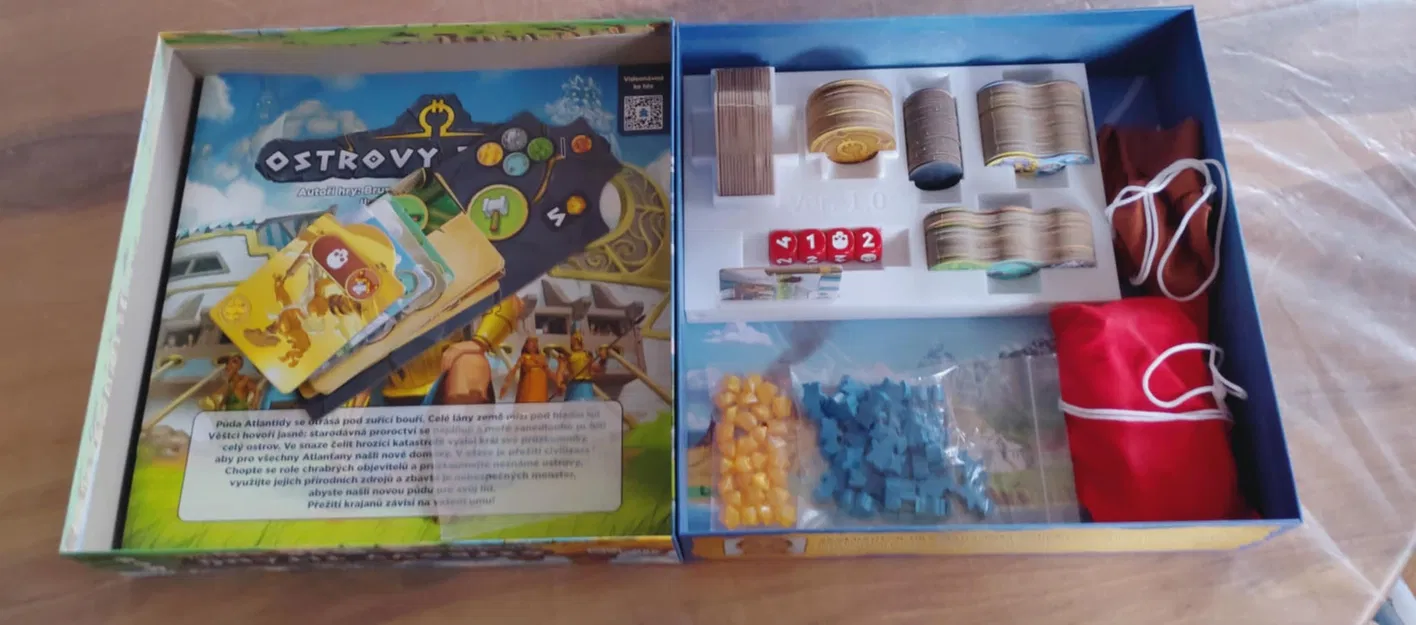 Ostrovy titánů – Bộ khay insert bên trong cho bàn cờ (in 3D) - Image 2