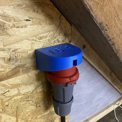 Giá đỡ phích cắm 16A 400V