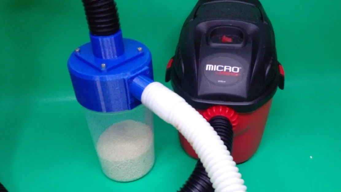 Máy hút bụi DIY với bộ tách bụi Cyclone tự chế - Image 1