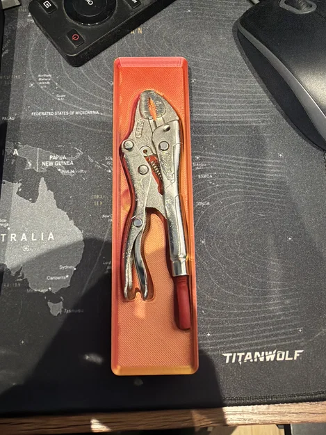 Gridfinity - Kìm bấm Milwaukee 4932493618 4" Torque Lock Curved Jaw - Image 2