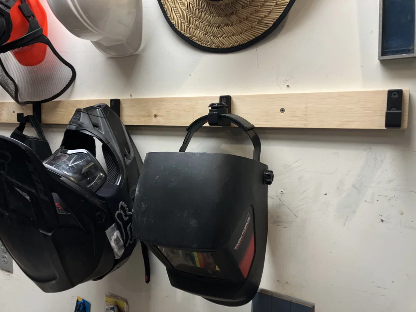 Móc Treo Nón Bảo Hộ & Mũ (Helmet and Hat Hanger) - Image 2