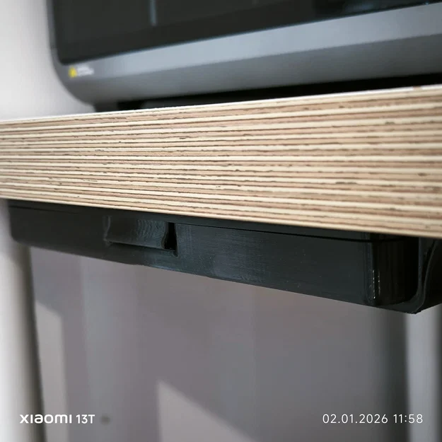 Hộp Organizer Dụng Cụ Creality K2 (3 file, gắn dưới bàn) - Image 5