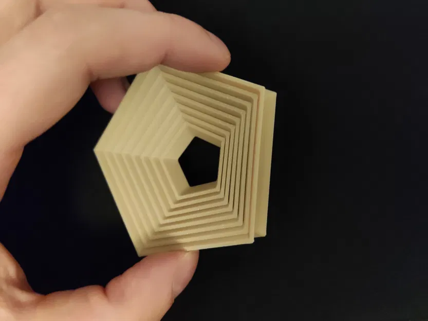 Polygon fidget tuỳ biến theo số cạnh (tam giác–nonagon…): parametric, có handle/solid middle - Image 5