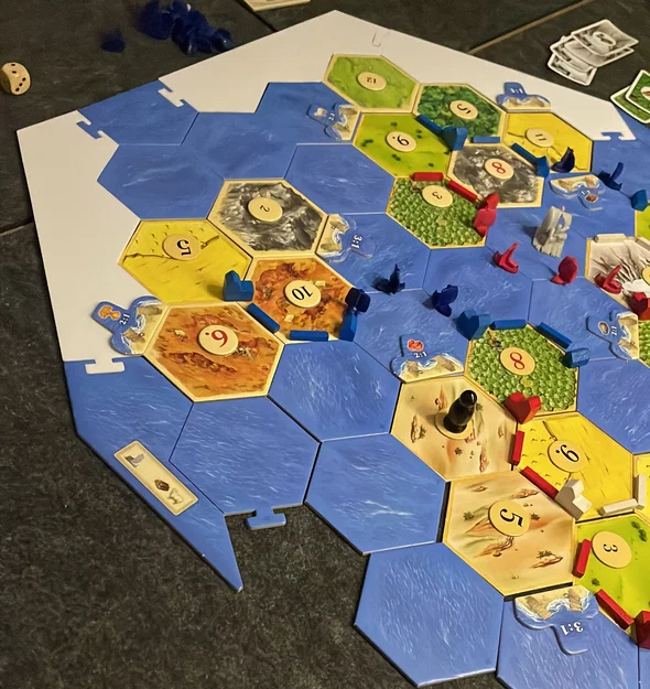 Siedler von Catan – Rahmenteile cho mở rộng Seefahrer (bản gỗ) - Image 1
