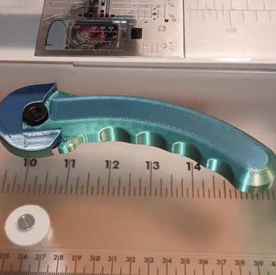 Tay cầm dao cắt xoay 45mm kèm nắp che lưỡi gắn nam châm