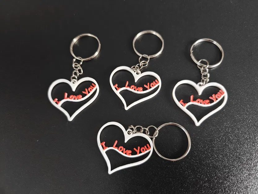 Móc Khóa Trái Tim “I Love You” - Image 3