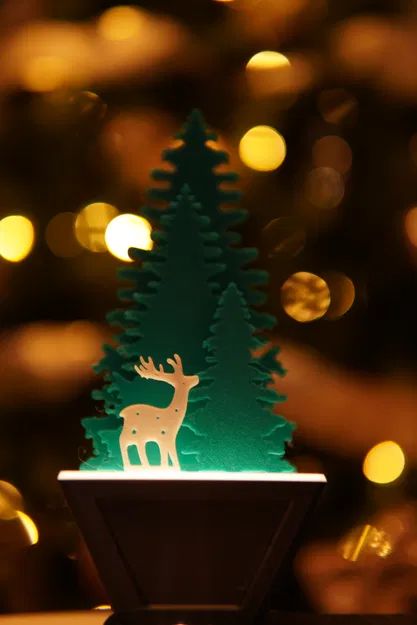 Kit Card Tuần Lộc Đơn Lẻ (Solitary Reindeer Kit Card) - Image 1