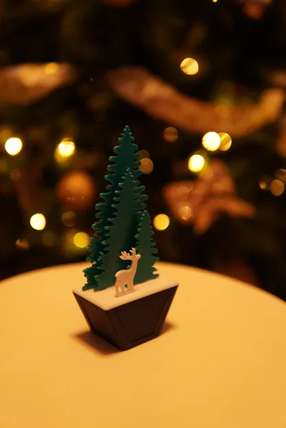 Kit Card Tuần Lộc Đơn Lẻ (Solitary Reindeer Kit Card) - Image 2