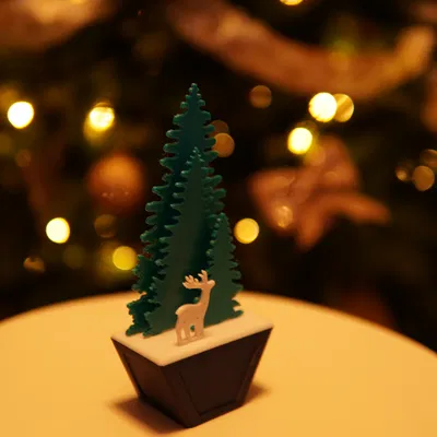 Kit Card Tuần Lộc Đơn Lẻ (Solitary Reindeer Kit Card)