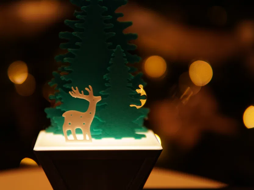 Kit Card Tuần Lộc Đơn Lẻ (Solitary Reindeer Kit Card) - Image 3