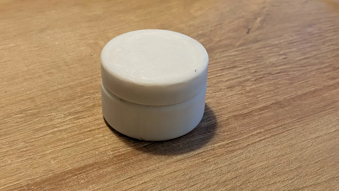 Hộp tròn có nắp vặn (Case with screw cap) - Image 2