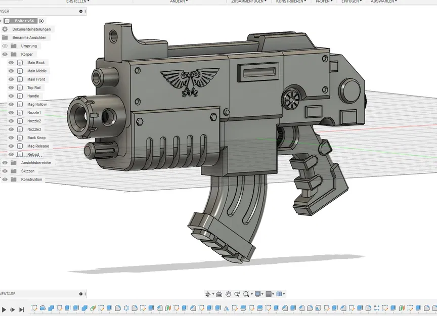 Bolter Gun Warhammer 40 - Image 1