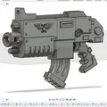 Bolter Gun Warhammer 40 - Thumbnail 1