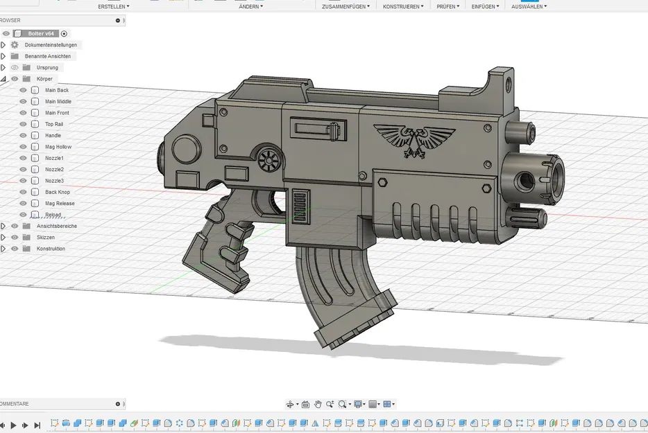 Bolter Gun Warhammer 40 - Image 2