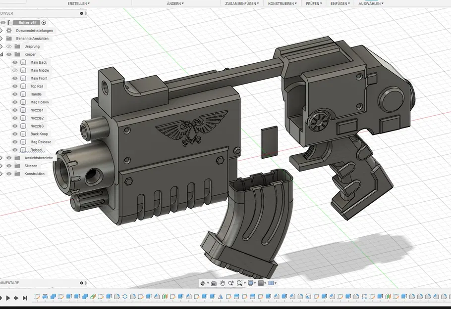 Bolter Gun Warhammer 40 - Image 3